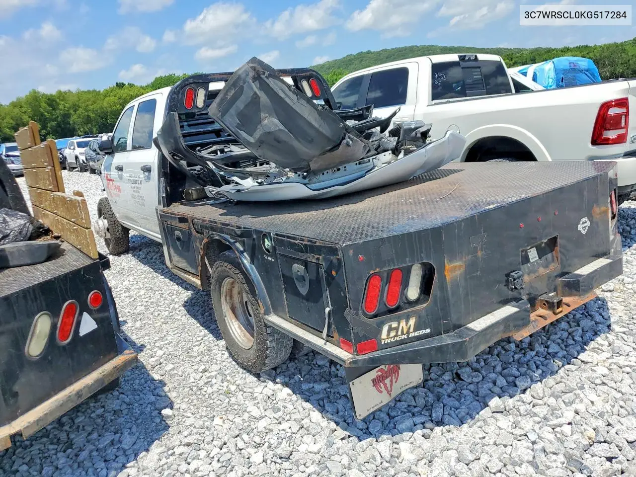 2019 Ram 3500 VIN: 3C7WRSCL0KG517284 Lot: 56019806