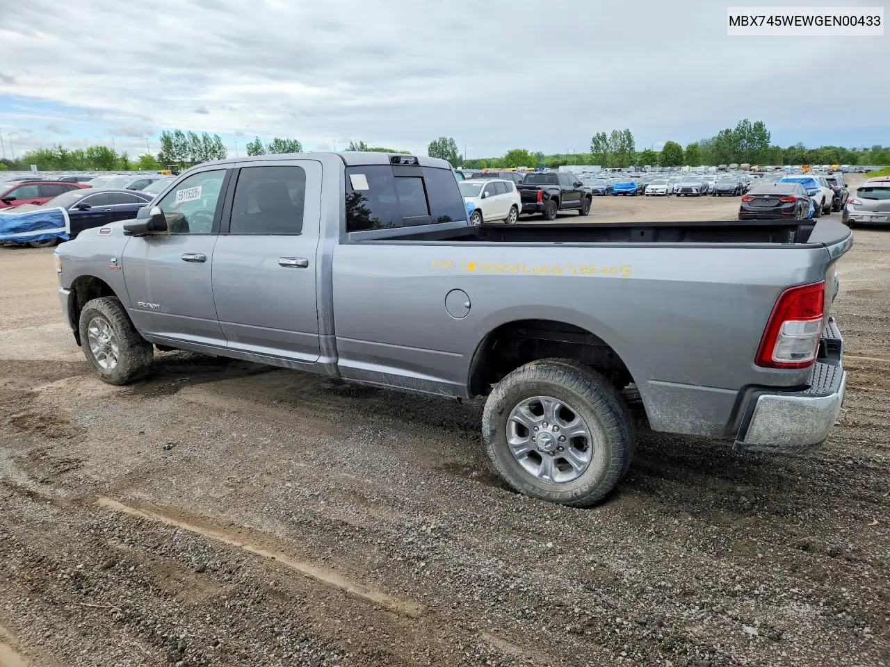2019 Ram 3500 VIN: MBX745WEWGEN00433 Lot: 56115326