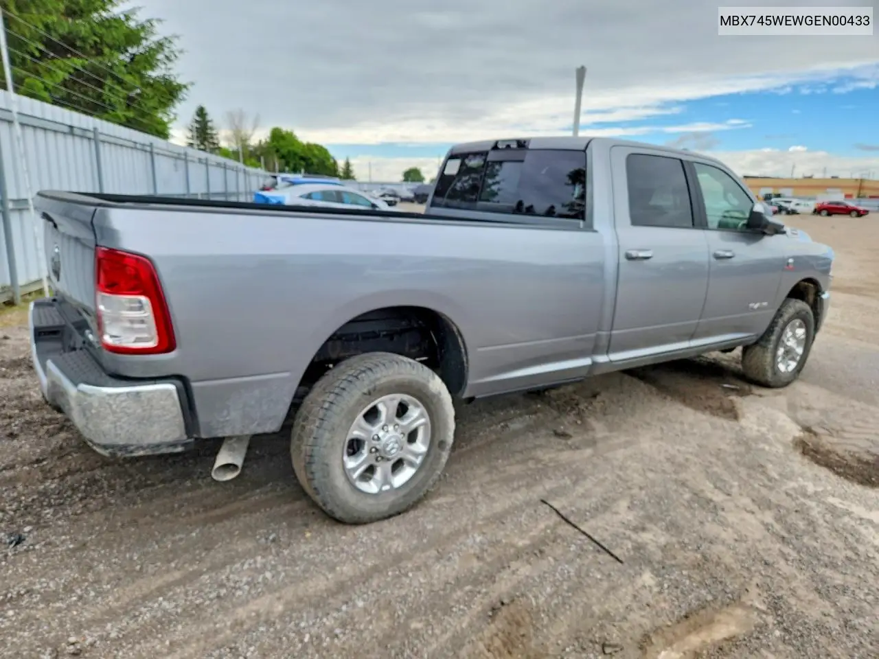 2019 Ram 3500 VIN: MBX745WEWGEN00433 Lot: 56115326