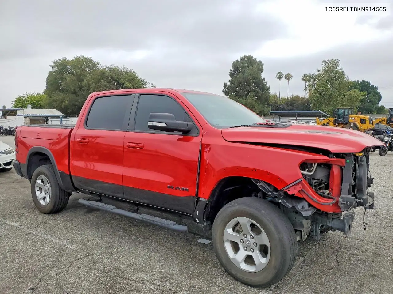 2019 Ram 1500 Rebel VIN: 1C6SRFLT8KN914565 Lot: 57908666