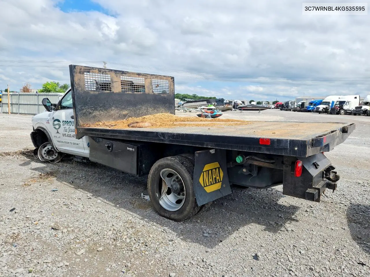 2019 Ram 5500 VIN: 3C7WRNBL4KG535595 Lot: 58038976