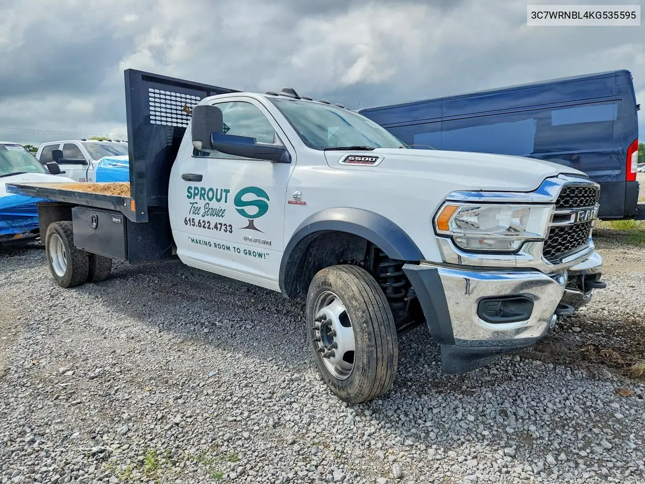 2019 Ram 5500 VIN: 3C7WRNBL4KG535595 Lot: 58038976