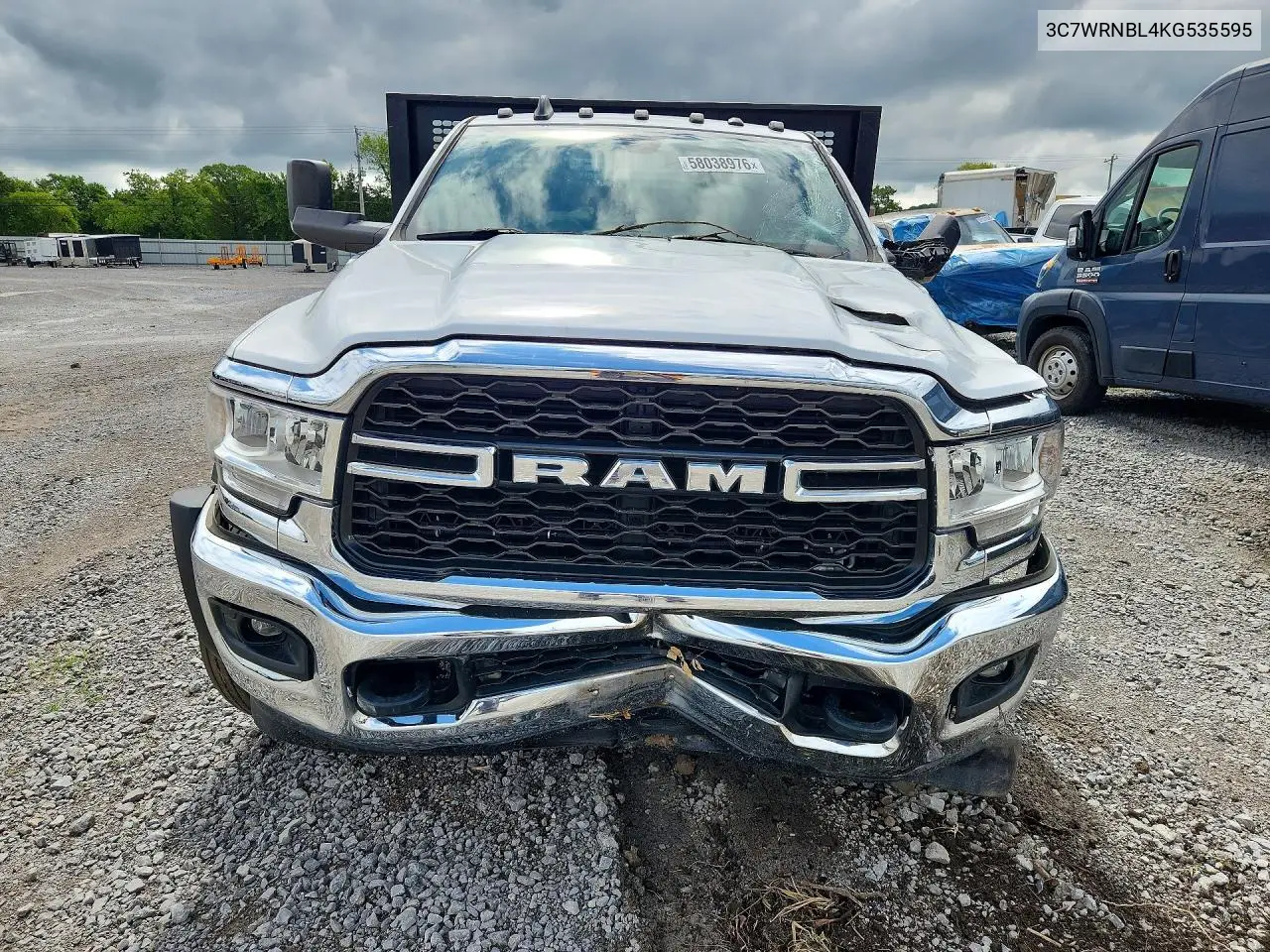 2019 Ram 5500 VIN: 3C7WRNBL4KG535595 Lot: 58038976
