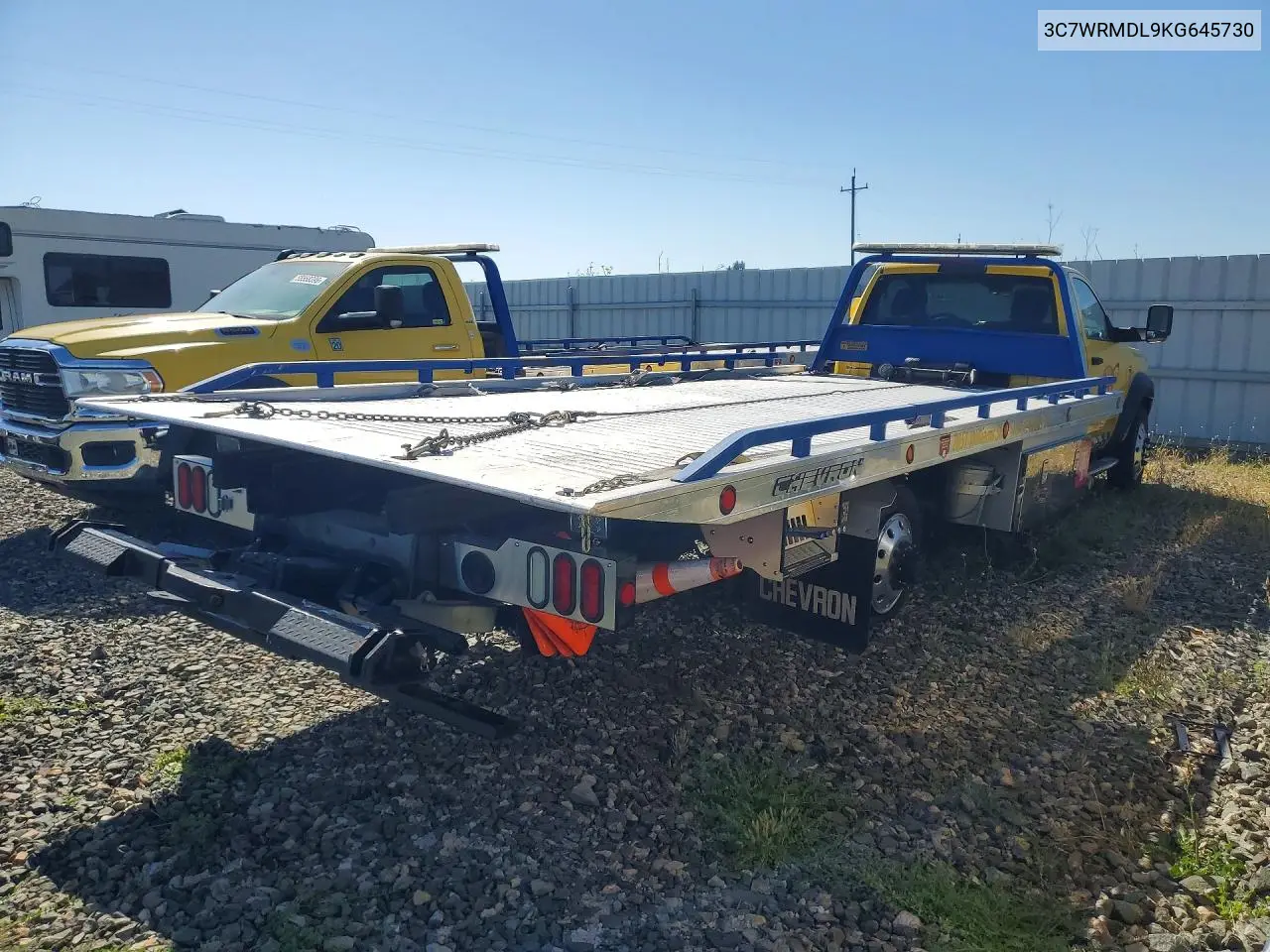 2019 Ram 5500 VIN: 3C7WRMDL9KG645730 Lot: 58094456