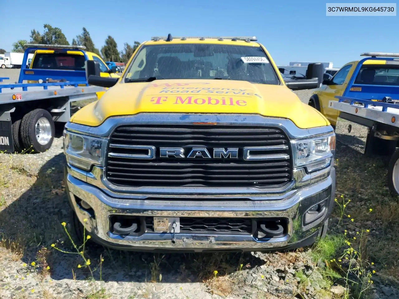 2019 Ram 5500 VIN: 3C7WRMDL9KG645730 Lot: 58094456