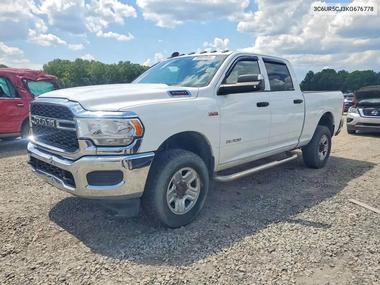 2019 Ram 2500 Tradesman VIN: 3C6UR5CJ3KG676778 Lot: 59991036