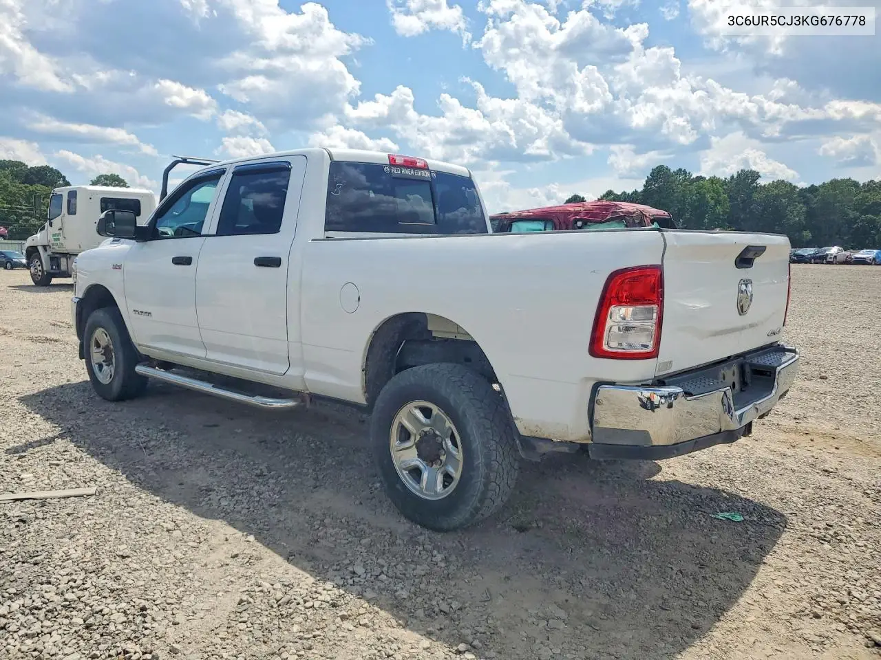 2019 Ram 2500 Tradesman VIN: 3C6UR5CJ3KG676778 Lot: 59991036