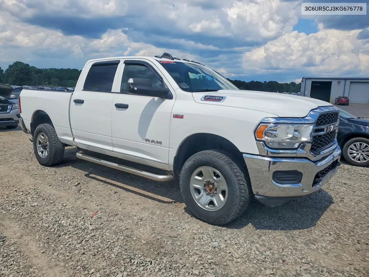 2019 Ram 2500 Tradesman VIN: 3C6UR5CJ3KG676778 Lot: 59991036