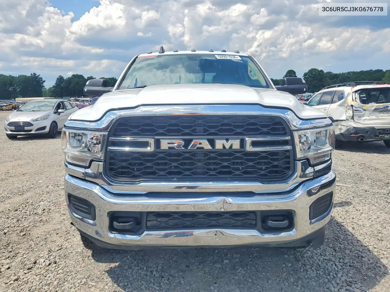 2019 Ram 2500 Tradesman VIN: 3C6UR5CJ3KG676778 Lot: 59991036