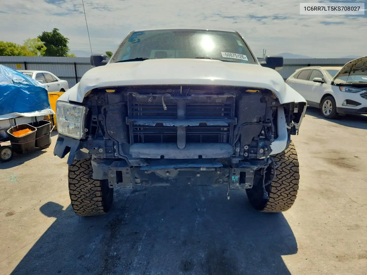 2019 Ram 1500 Classic Slt VIN: 1C6RR7LT5KS708027 Lot: 60075126