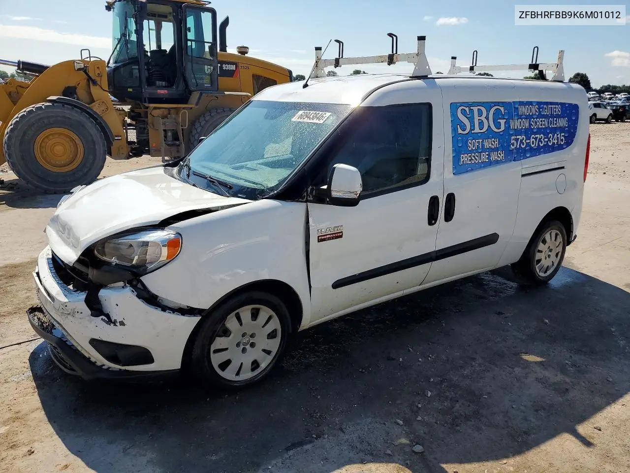2019 Ram Promaster City Slt VIN: ZFBHRFBB9K6M01012 Lot: 60943846