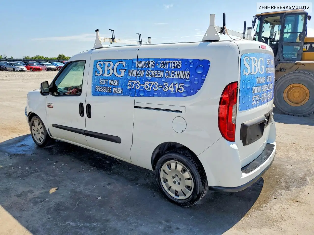 2019 Ram Promaster City Slt VIN: ZFBHRFBB9K6M01012 Lot: 60943846