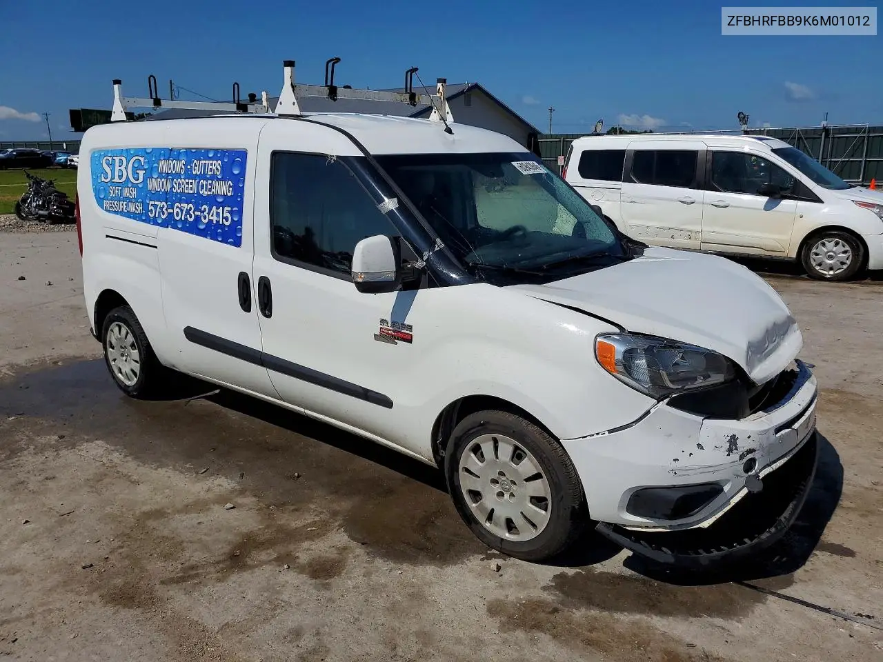 2019 Ram Promaster City Slt VIN: ZFBHRFBB9K6M01012 Lot: 60943846