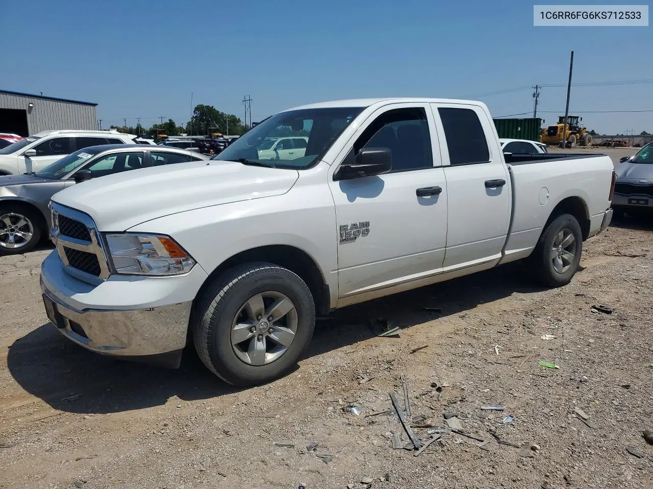 2019 Ram 1500 Classic Tradesman VIN: 1C6RR6FG6KS712533 Lot: 61175416