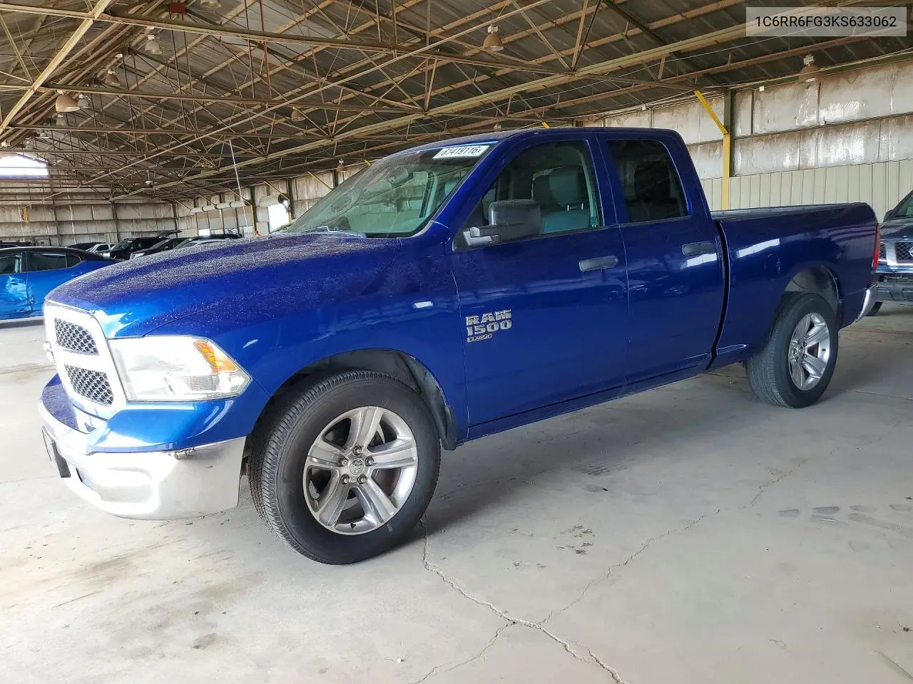 2019 Ram 1500 Classic Tradesman VIN: 1C6RR6FG3KS633062 Lot: 61419116