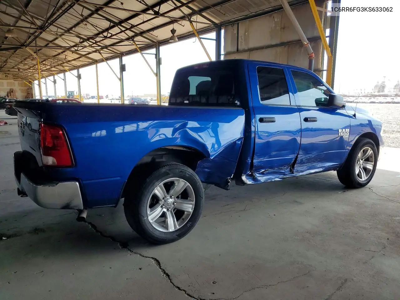 2019 Ram 1500 Classic Tradesman VIN: 1C6RR6FG3KS633062 Lot: 61419116
