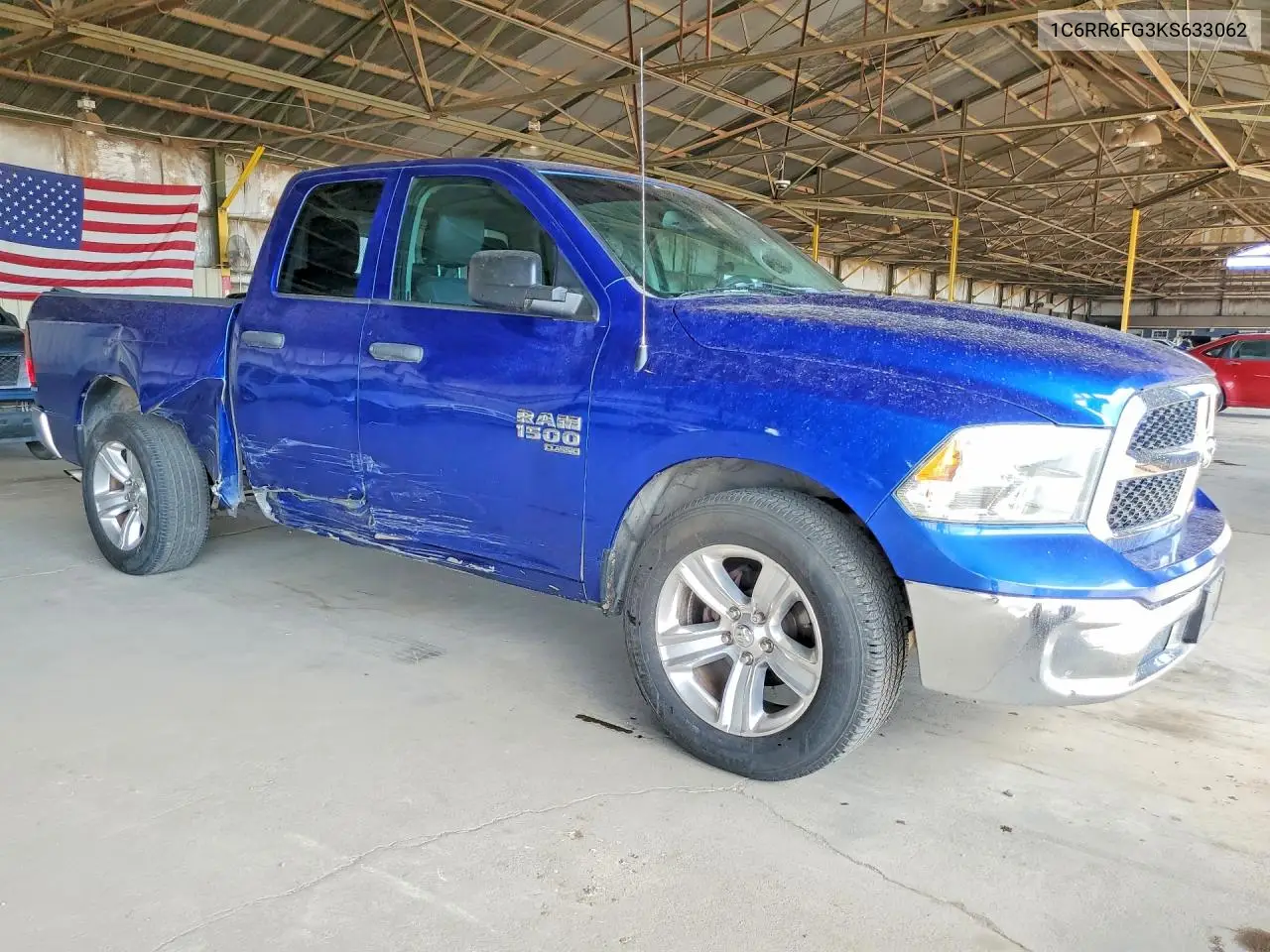 2019 Ram 1500 Classic Tradesman VIN: 1C6RR6FG3KS633062 Lot: 61419116