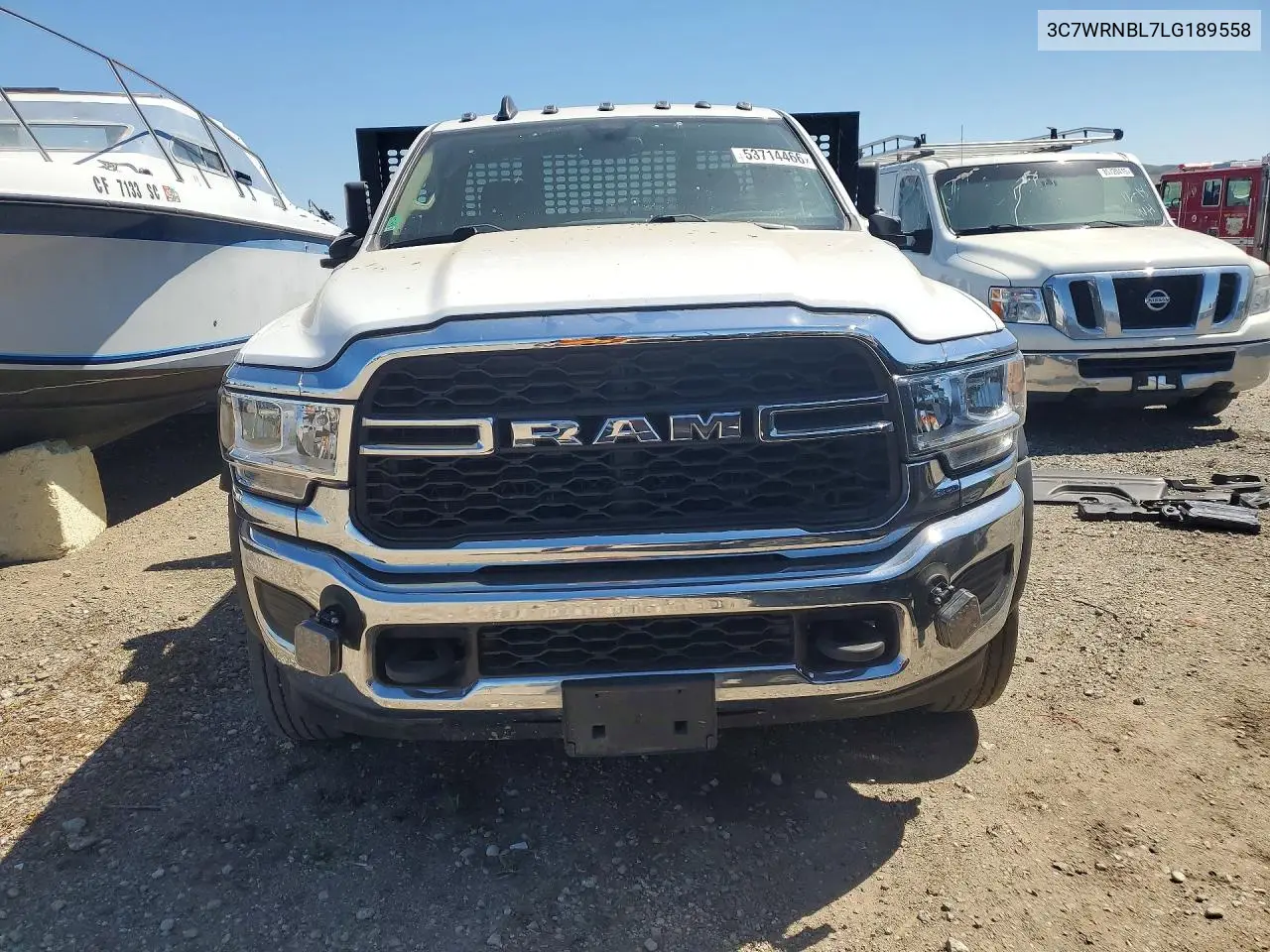 2020 Ram 5500 VIN: 3C7WRNBL7LG189558 Lot: 53714466