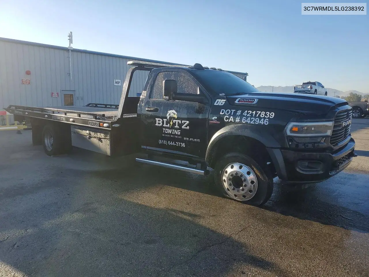 2020 Ram 5500 VIN: 3C7WRMDL5LG238392 Lot: 55608276