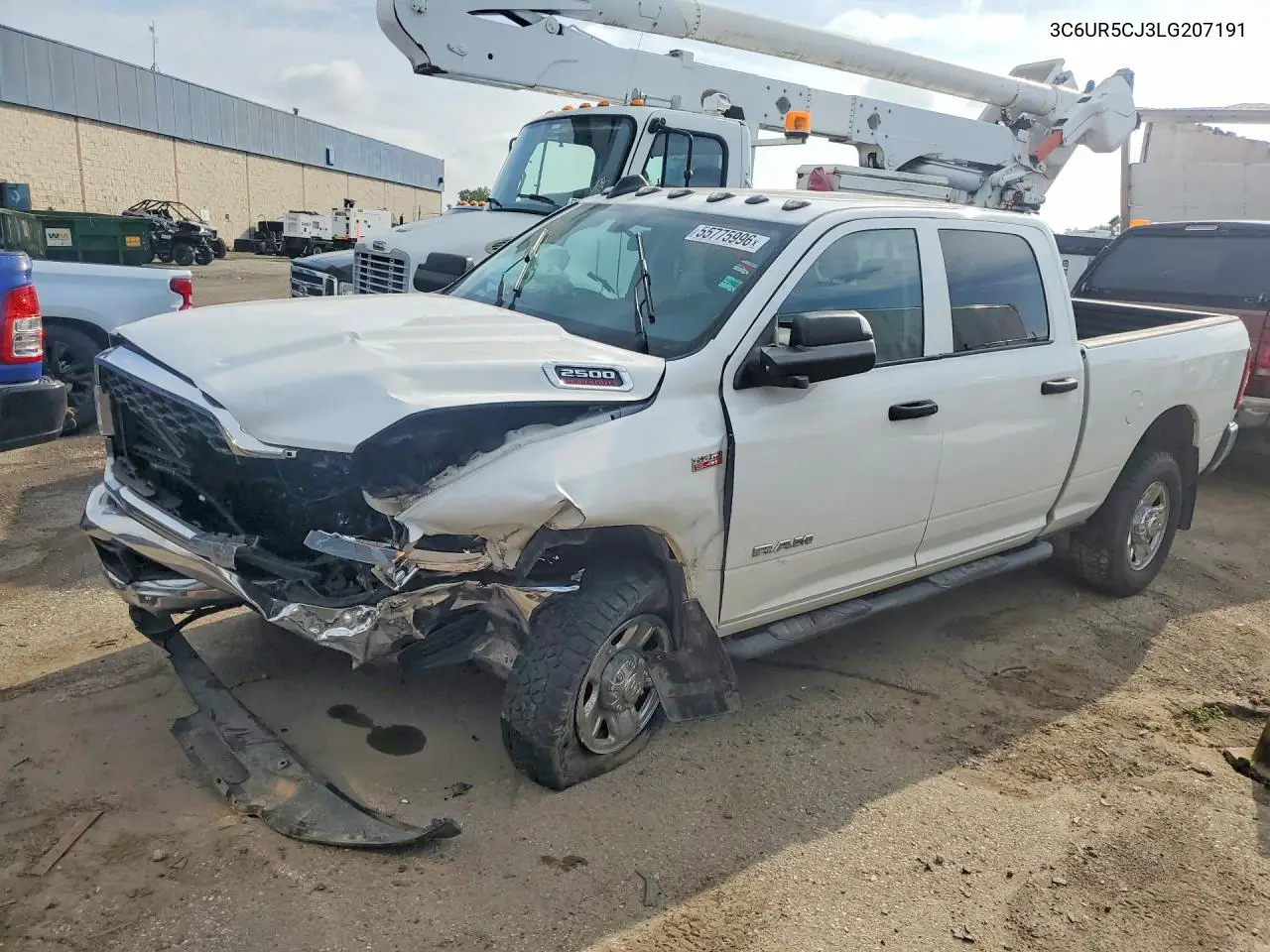 2020 Ram 2500 Tradesman VIN: 3C6UR5CJ3LG207191 Lot: 55775996
