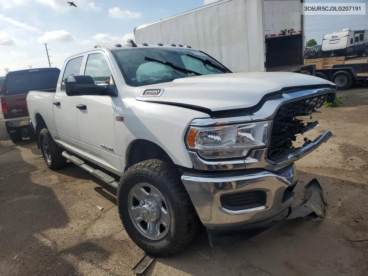 2020 Ram 2500 Tradesman VIN: 3C6UR5CJ3LG207191 Lot: 55775996