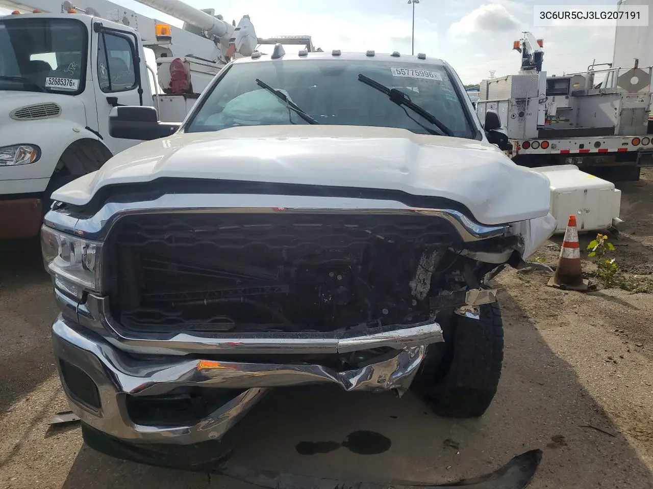 2020 Ram 2500 Tradesman VIN: 3C6UR5CJ3LG207191 Lot: 55775996