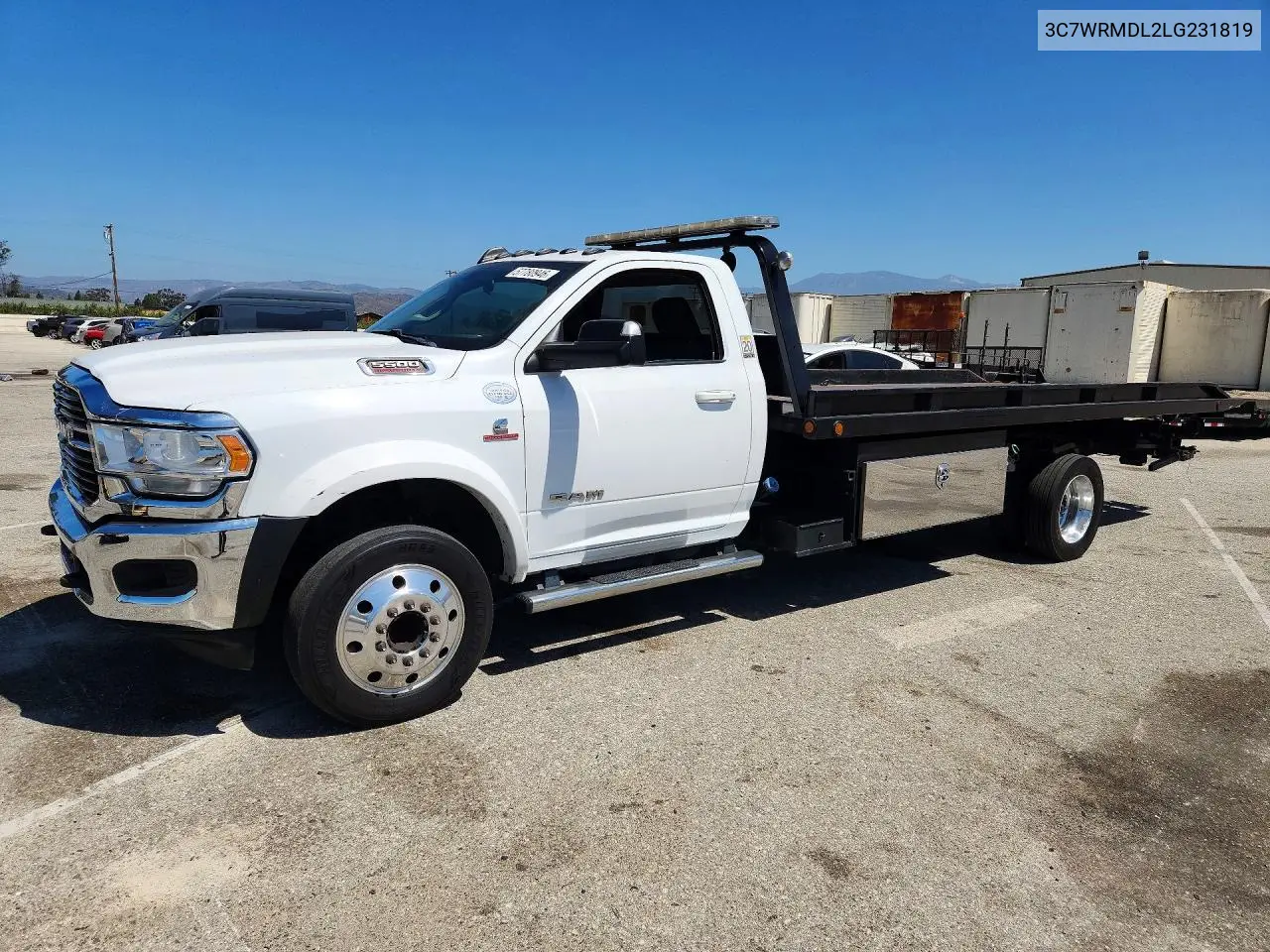 2020 Ram 5500 VIN: 3C7WRMDL2LG231819 Lot: 57780946