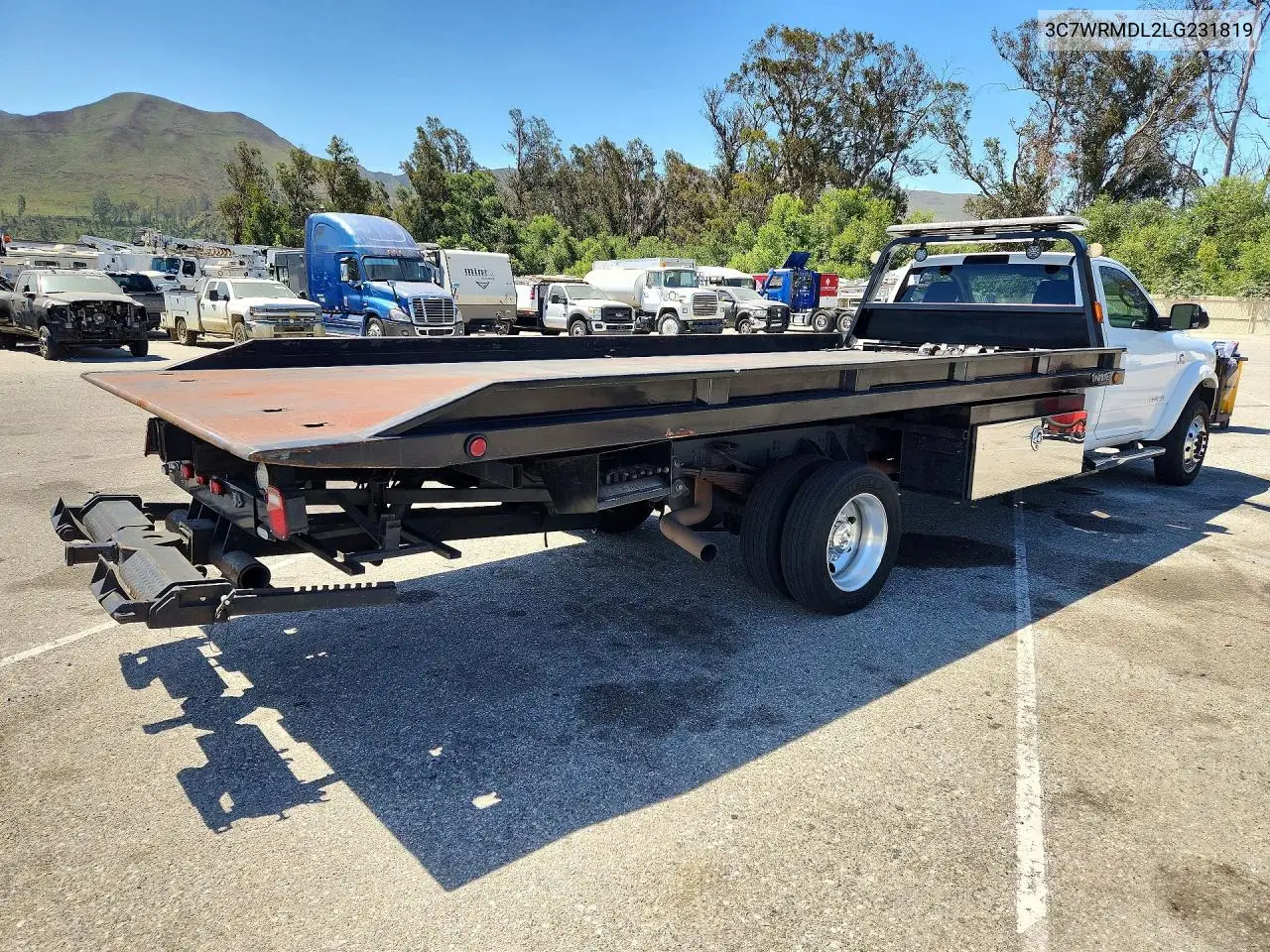 2020 Ram 5500 VIN: 3C7WRMDL2LG231819 Lot: 57780946