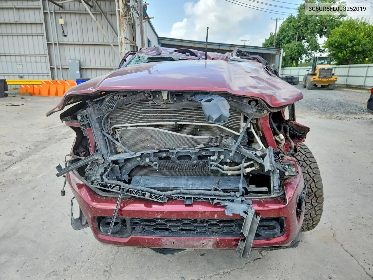 2020 Ram 2500 Laramie VIN: 3C6UR5FL0LG252019 Lot: 58951296