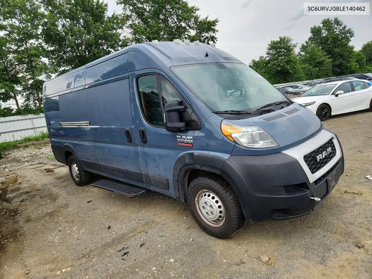 2020 Ram Promaster 3500 3500 High VIN: 3C6URVJG8LE140462 Lot: 60770776