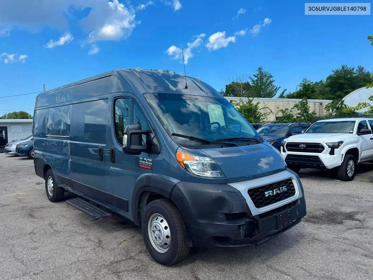 2020 Ram Promaster 3500 3500 High VIN: 3C6URVJG8LE140798 Lot: 61181846