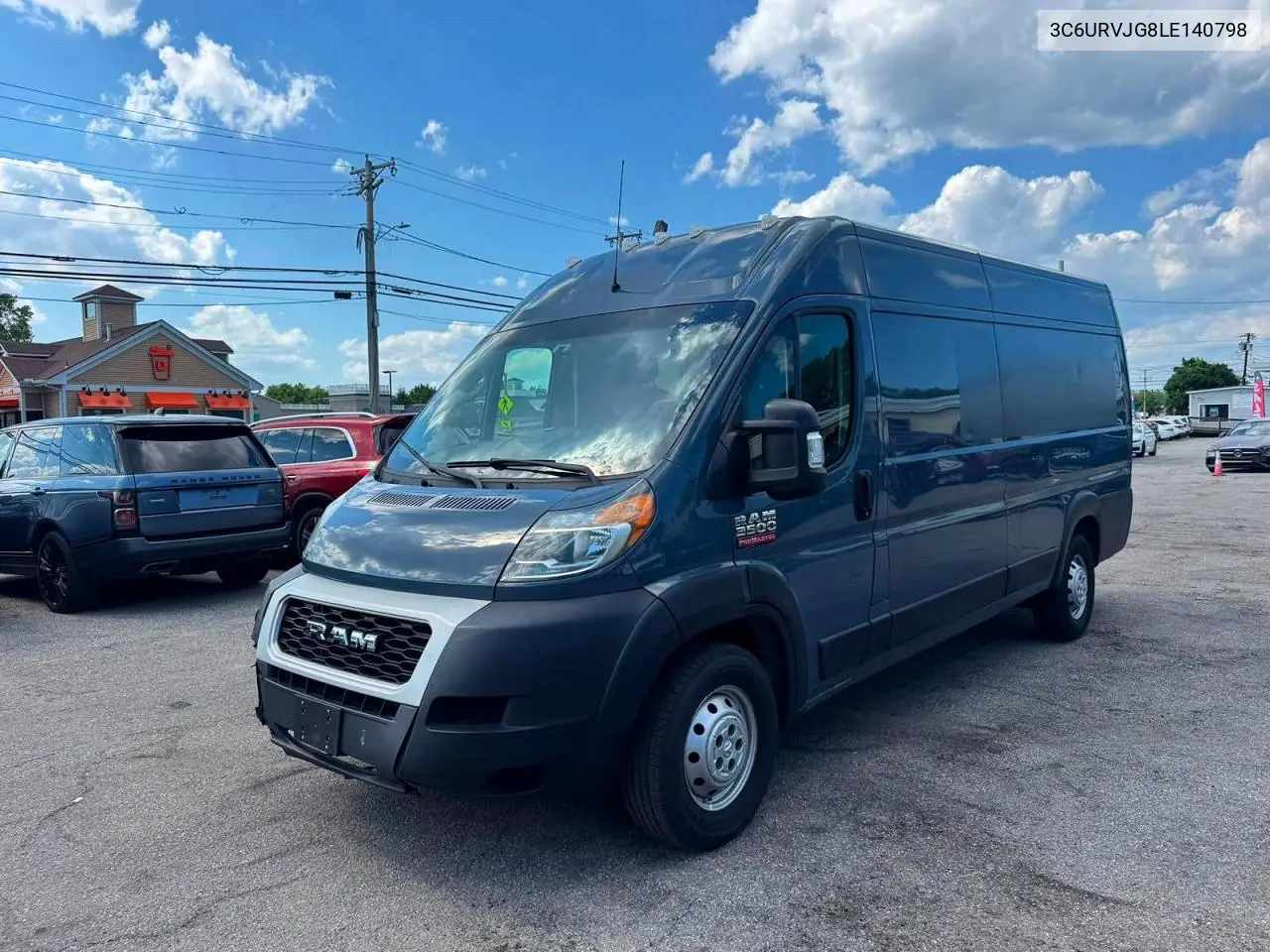 2020 Ram Promaster 3500 3500 High VIN: 3C6URVJG8LE140798 Lot: 61181846