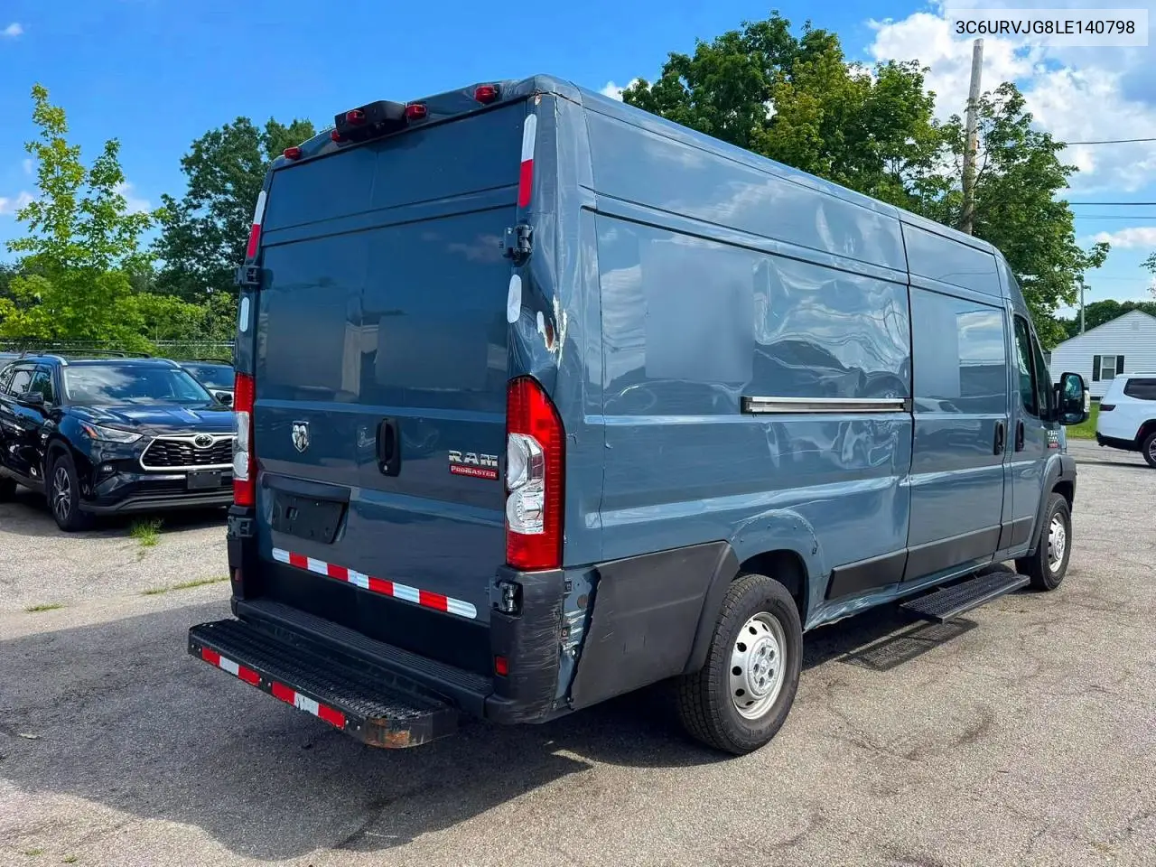 2020 Ram Promaster 3500 3500 High VIN: 3C6URVJG8LE140798 Lot: 61181846
