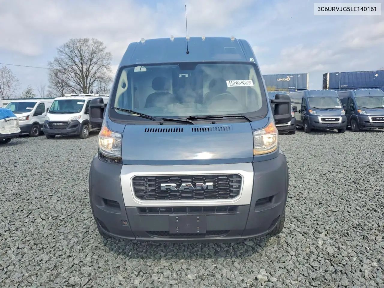 2020 Ram Promaster - Delivery Van VIN: 3C6URVJG5LE140161 Lot: 61809116