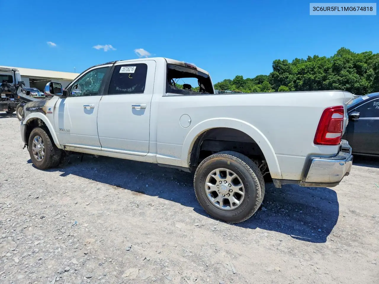 2021 Ram 2500 Laramie VIN: 3C6UR5FL1MG674818 Lot: 55706216