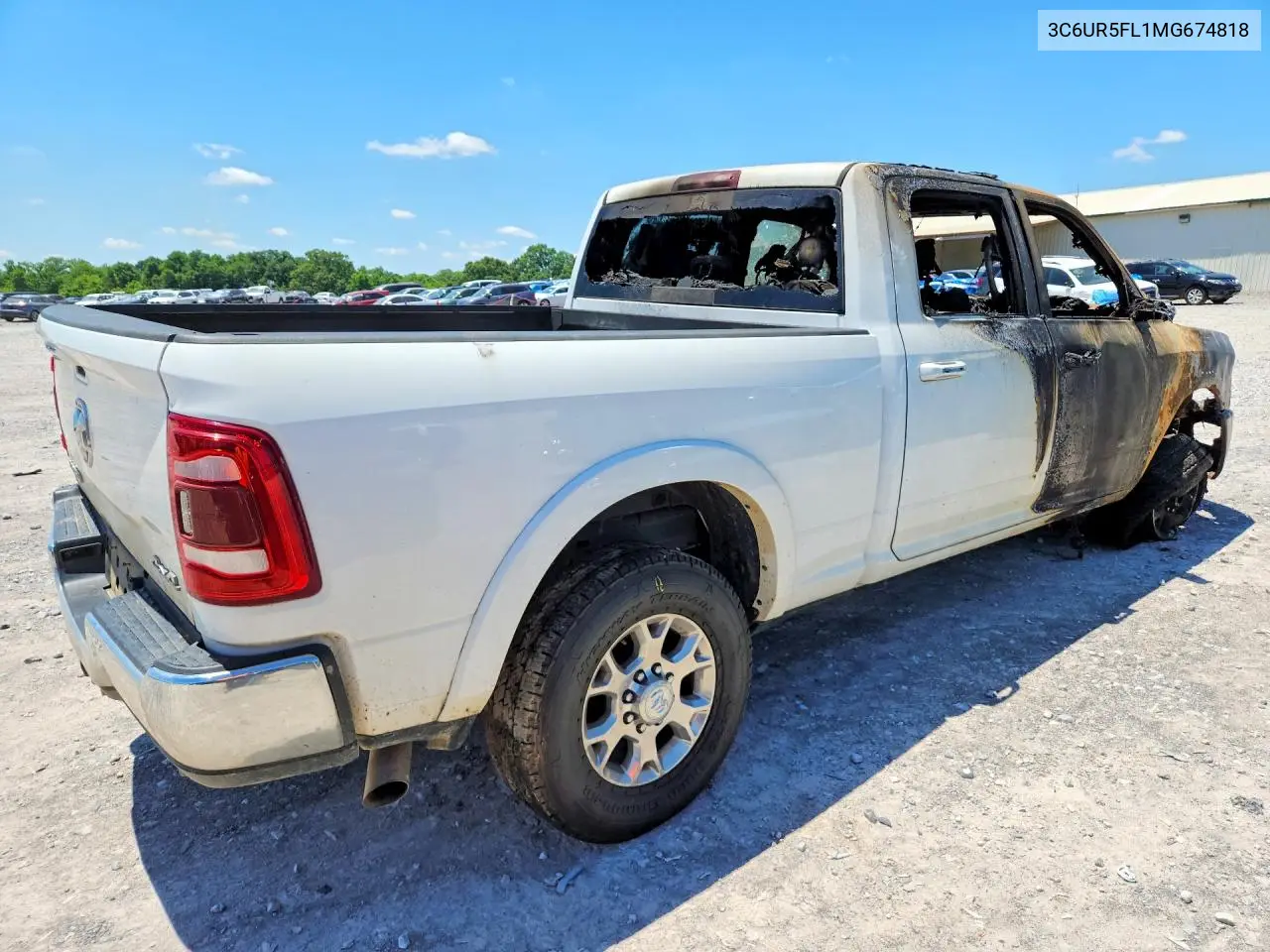 2021 Ram 2500 Laramie VIN: 3C6UR5FL1MG674818 Lot: 55706216