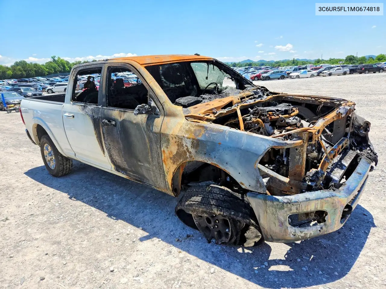 2021 Ram 2500 Laramie VIN: 3C6UR5FL1MG674818 Lot: 55706216