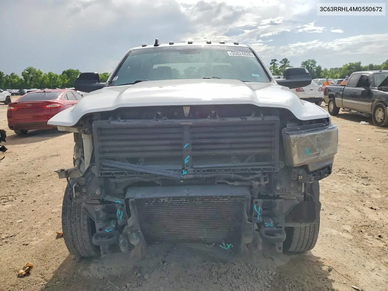 2021 Ram 3500 Big Horn VIN: 3C63RRHL4MG550672 Lot: 55824826