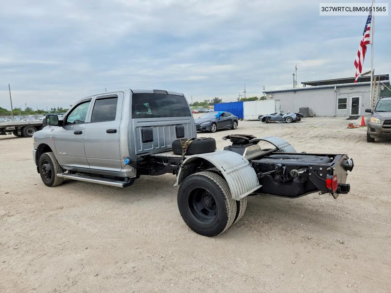 2021 Ram 3500 VIN: 3C7WRTCL8MG651565 Lot: 56576076
