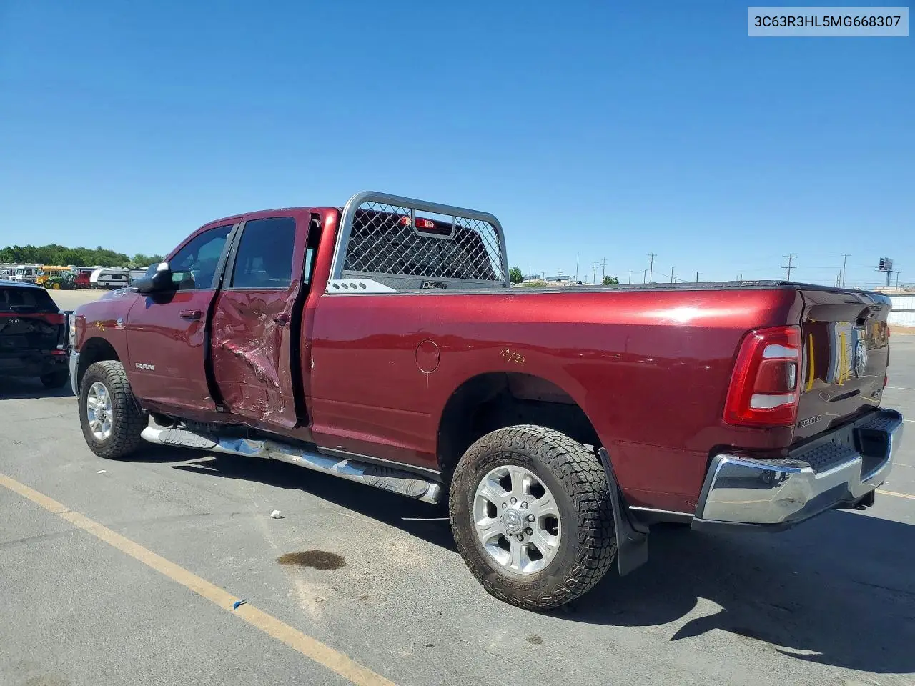 2021 Ram 3500 Big Horn VIN: 3C63R3HL5MG668307 Lot: 56957306