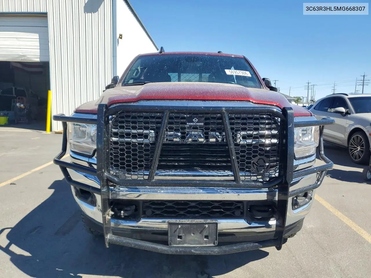 2021 Ram 3500 Big Horn VIN: 3C63R3HL5MG668307 Lot: 56957306