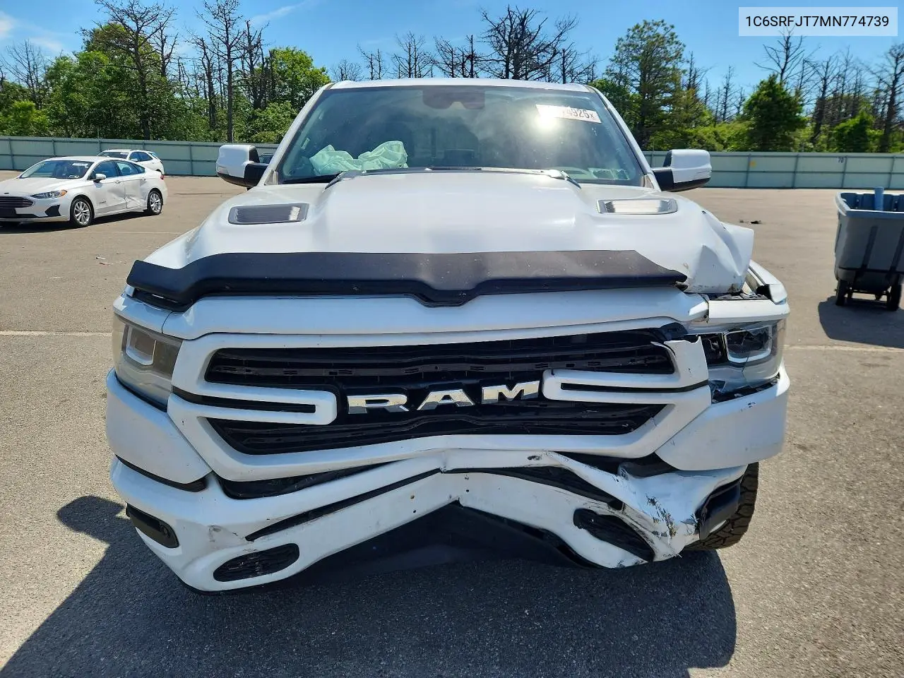 2021 Ram 1500 Laramie VIN: 1C6SRFJT7MN774739 Lot: 57774926