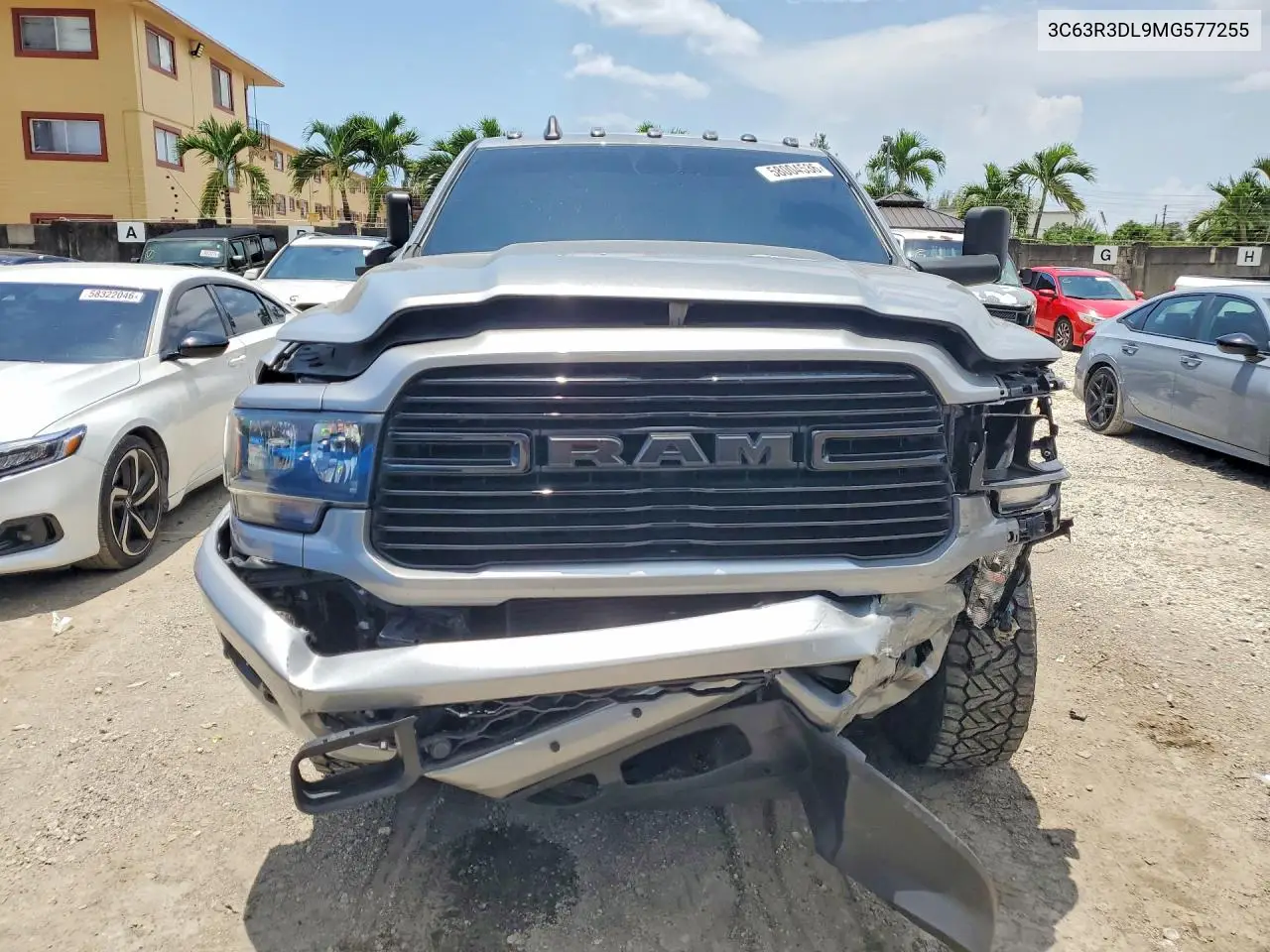 2021 Ram 3500 Big Horn VIN: 3C63R3DL9MG577255 Lot: 58004536