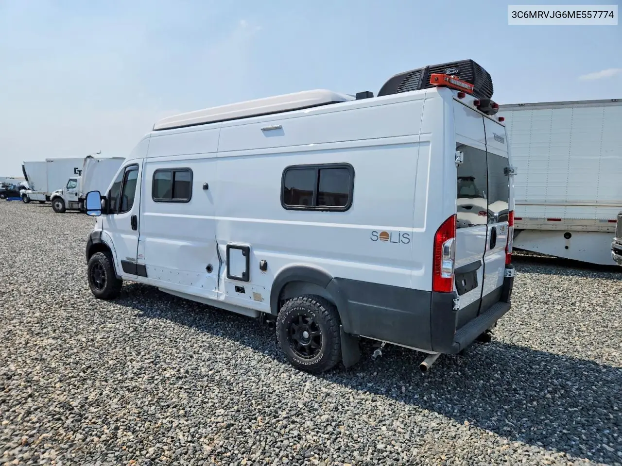 2021 Ram Promaster 3500 3500 High VIN: 3C6MRVJG6ME557774 Lot: 58253356