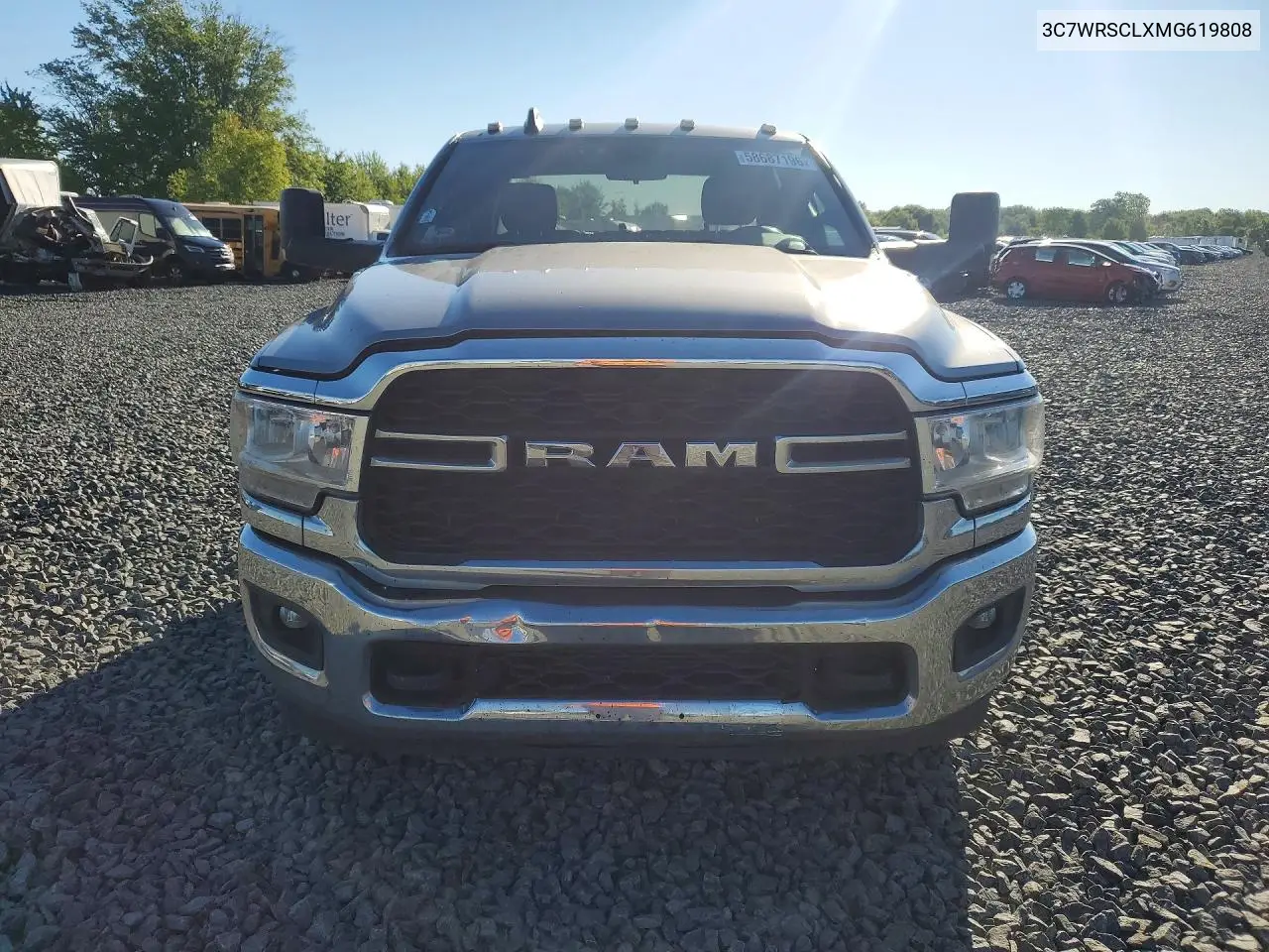 2021 Ram 3500 VIN: 3C7WRSCLXMG619808 Lot: 58687196