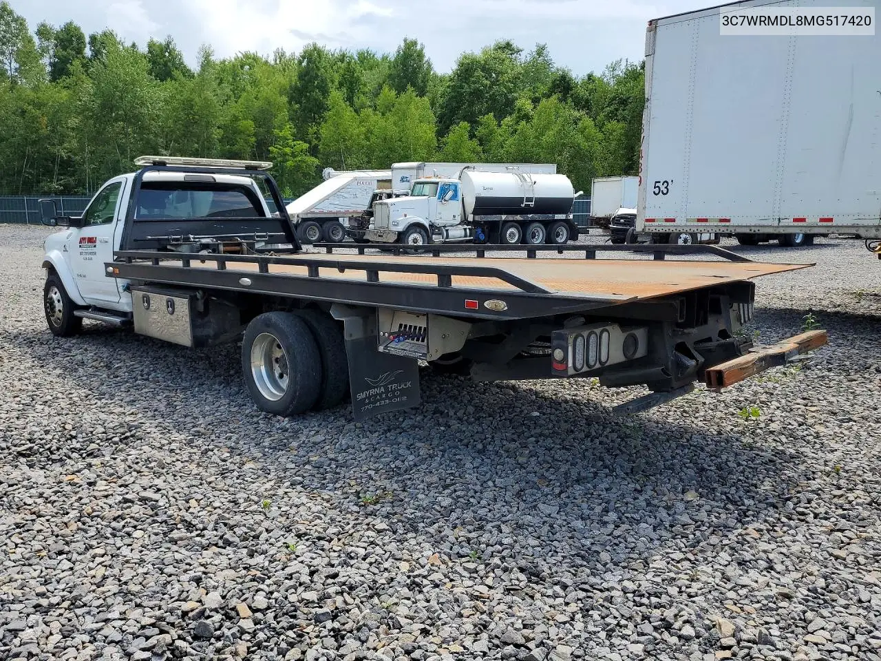 2021 Ram 5500 VIN: 3C7WRMDL8MG517420 Lot: 59016606