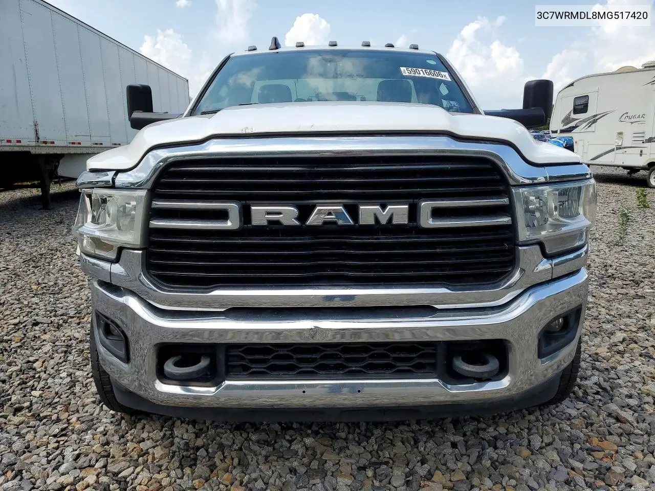 2021 Ram 5500 VIN: 3C7WRMDL8MG517420 Lot: 59016606