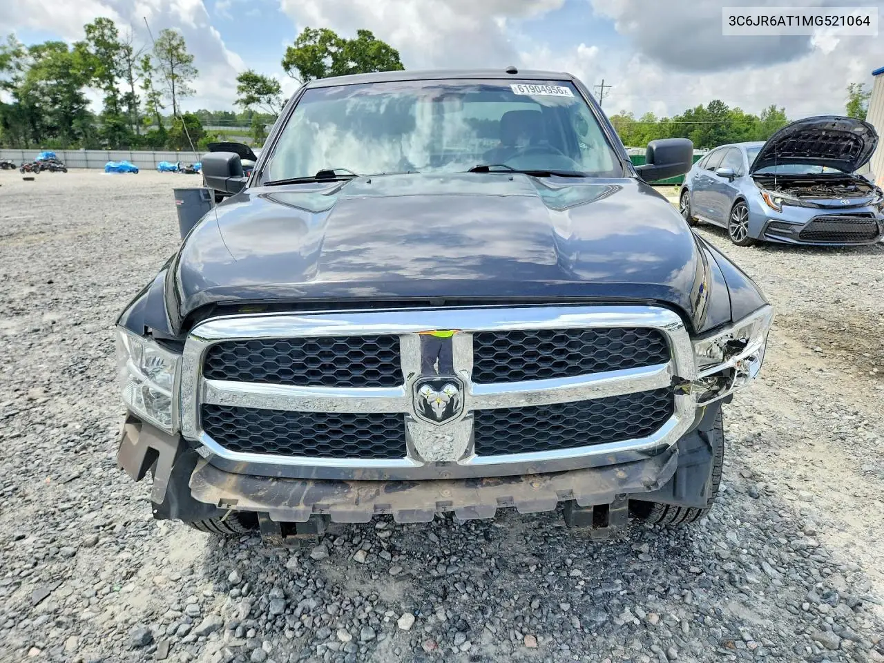 2021 Ram 1500 Classic Tradesman VIN: 3C6JR6AT1MG521064 Lot: 61904956