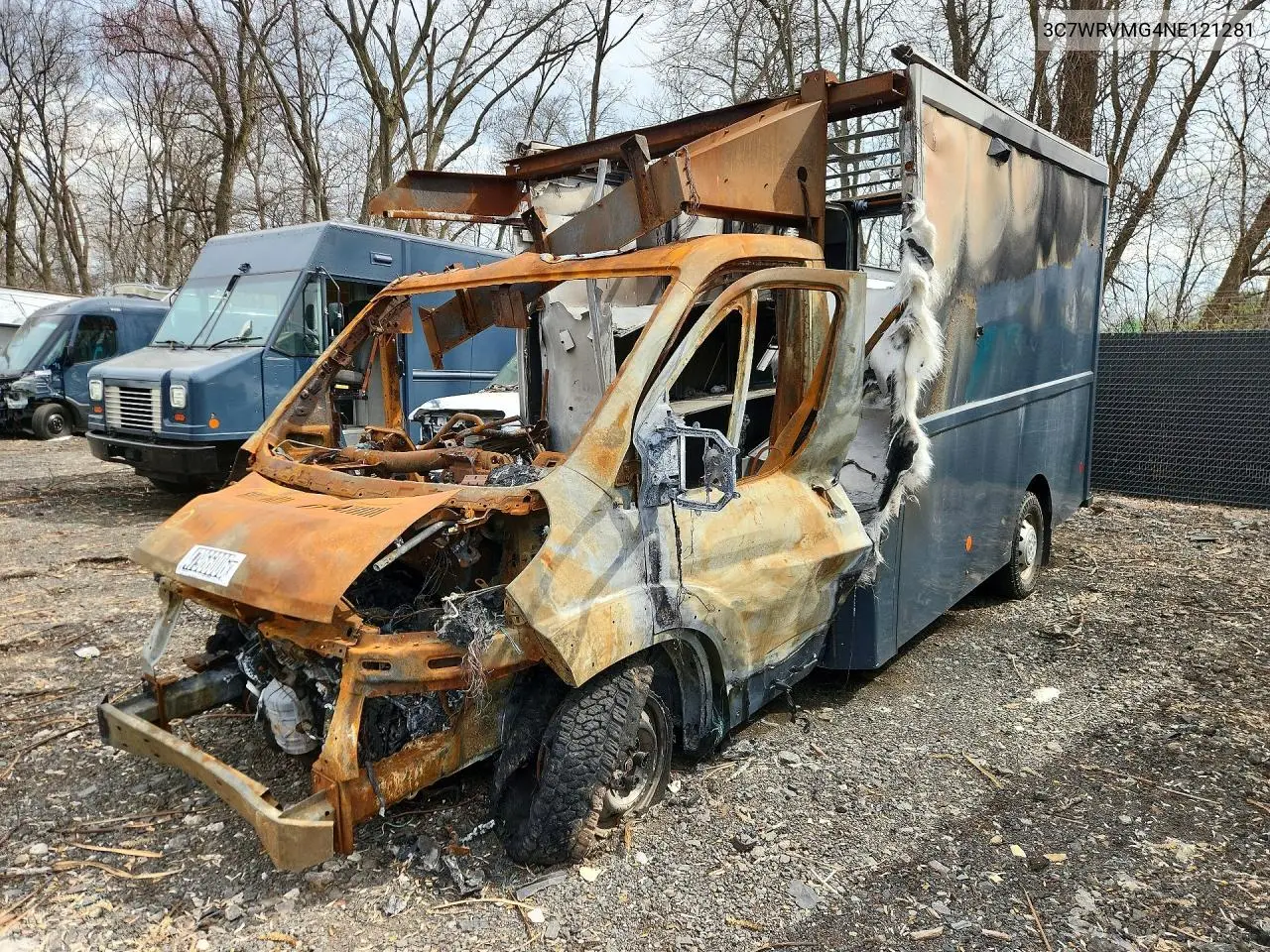 2022 Ram Promaster 3500 Delivery Truck VIN: 3C7WRVMG4NE121281 Lot: 47966006