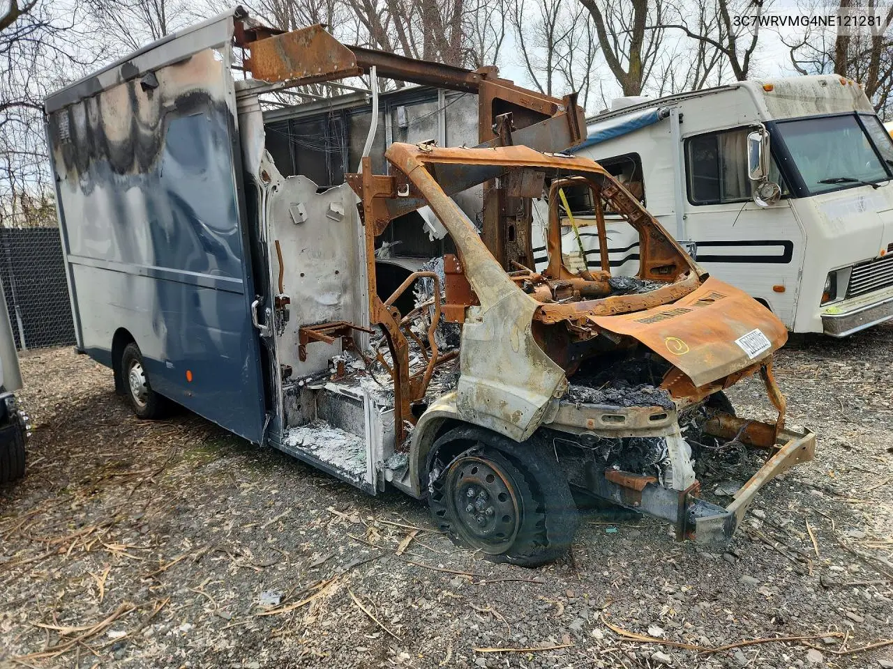 2022 Ram Promaster 3500 Delivery Truck VIN: 3C7WRVMG4NE121281 Lot: 47966006